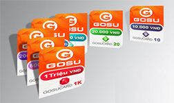 Thông báo phân phối thẻ Gosu trên hệ thống